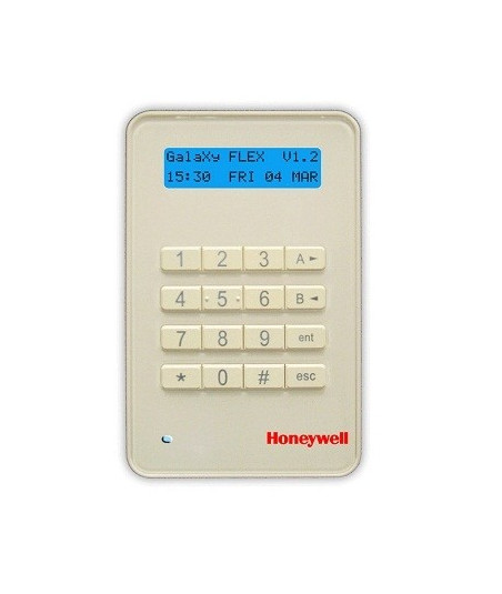 Clavier LCD Keyprox MK8 Honeywell pour centrale alarme Galaxy