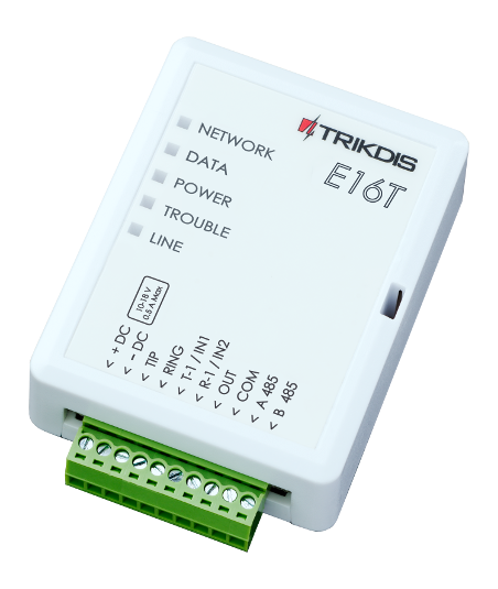 Trikdis E16T - Transmetteur alarme IP avec application smartphone