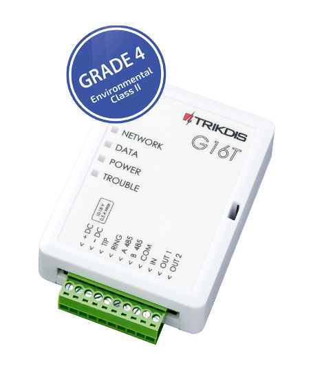 Trikdis G16T - Transmetteur alarme GSM avec application smartphone