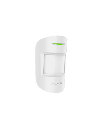 Alarme Ajax MOTIONPROTECTPLUS-W - Détecteur PIR double technologie blanc