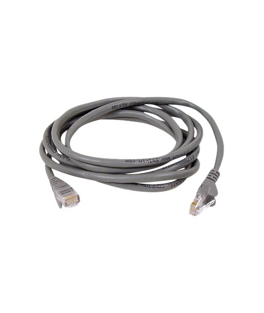 Câble Ethernet RJ45, UTP, M/M, CAT5 1M Blanc