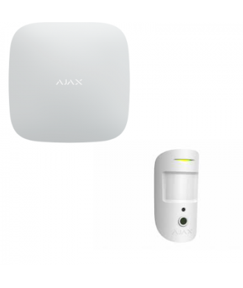 Alarme Ajax - Alarme Ajax kit levée de doute Hub2 MotionCam