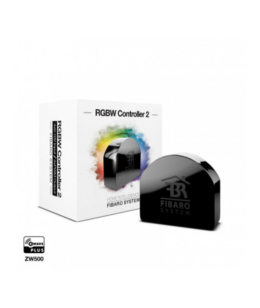 FIBARO FGRGBW-442 - RGBW Contôleur 2 Z-Wave Plus