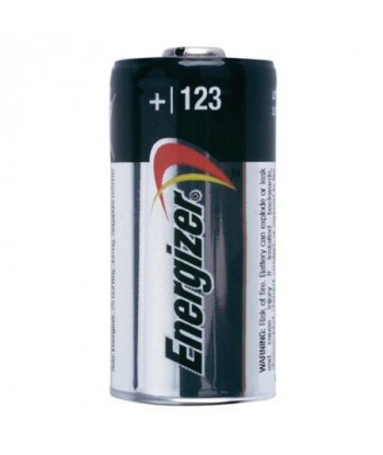 Energizer - Pile lithium 3V CR123A 1500 mAh