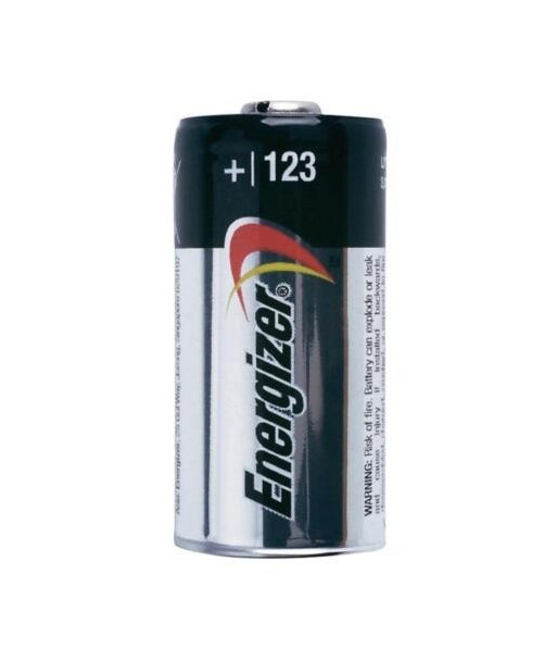 Energizer - Pile lithium 3V CR123A 1500 mAh