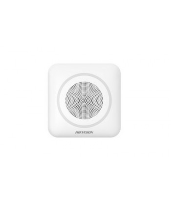 Hikvision DS-PS1-Ii-WE bleue - Sirène alarme intérieure radio 110 dB