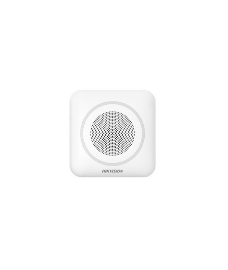 Hikvision DS-PS1-Ii-WE bleue - Sirène alarme intérieure radio 110 dB