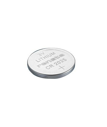 Pile bouton lithium 3V CR2025