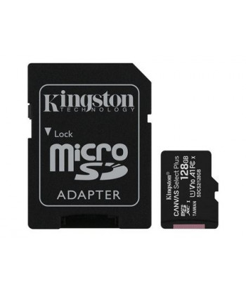Kingston Canvas Select Plus SDCS2/128GB  - Carte mémoire flash 128Go